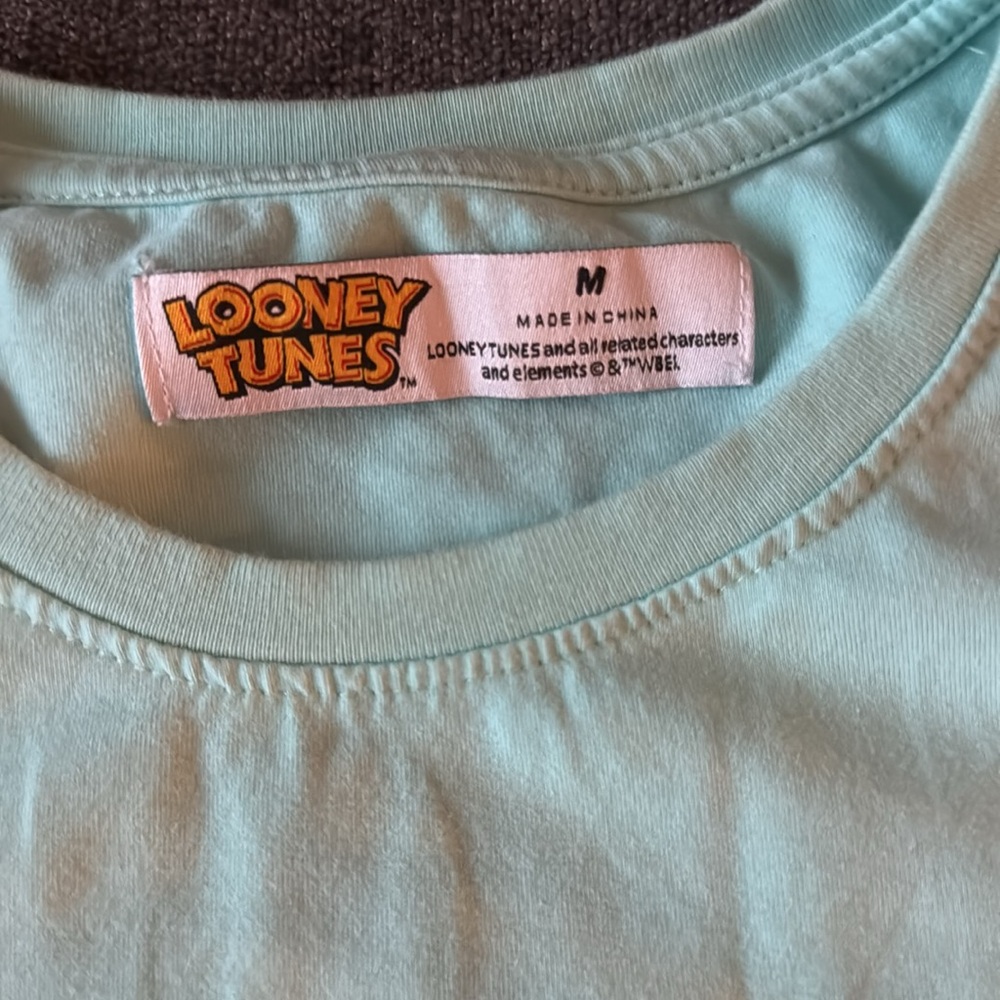 Warner Bros. Looney Tunes Aqua Tee - Picture 2 of 2